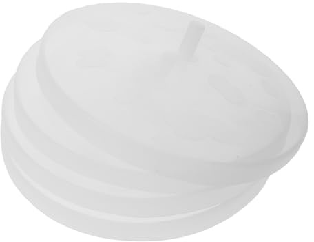 BESPORTBLE 4pcs Foldable Silicone Popcorn Bowl Lids Replacement for Microwave Popcorn Maker Reusable Collapsible Snack Bucket Covers for Even Heating Portion Control and Portable Use at