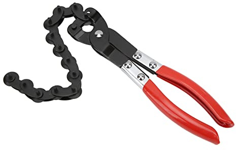 UPALDHOU Tagliatubi per Tubi di Scappamento, Tagliatubi a Catena in Acciaio Inossidabile per Tubi in Rame PVC per Auto, con vestibilità Universale