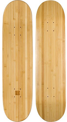Bamboo Skateboards Leeres Skateboard Deck - POP - Stärke - Nachhaltigkeit (8,5)