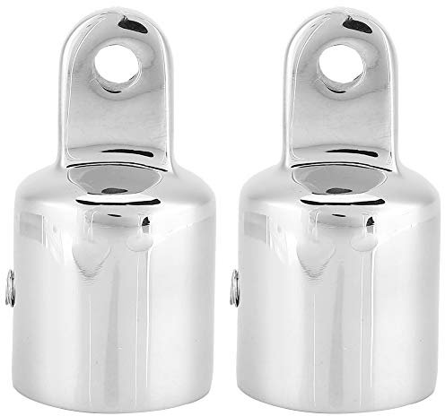 Alomejor Bimini Tapa Ojo para Embarcaciones Yachtconjector De Tapa De Conexión Herrajes De Cubierta 7/8 1(22mm*2pcs) (2PCS)