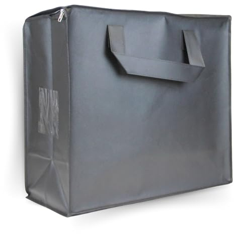 Hoesh UK - Heavy Duty Grey Non-Woven Laundry Collection Bag - laundry hamper, washing baskets, packing bags