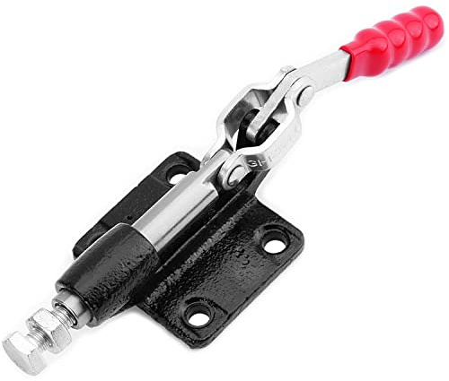 Utoolmart Toggle GH-304C - Abrazadera de sujeción antideslizante horizontal, 230 kg, herramienta de mano, herramienta de liberación rápida, 1 unidad