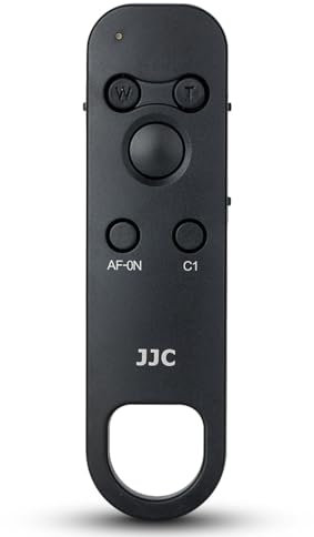 JJC RMT-P1BT Telecomando senza fili Bluetooth per Sony A1 II a7 IV ZV-E10 ZV-1 ZV-1F a6100 a6400 a6600 a1 a7S III A7C II A7C R a7 III a7R III IV a7R V a9 III a9 II RX100 VII - Ricambio RMT-P1BT