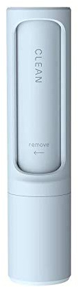 NIFTIE Reusable Travel Lint Roller With Self Cleaning - Blue/Dog & Cat Hair Remover Brush