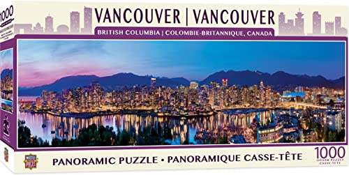 Vancouver Canada 1000pc Panoramic Jigsaw Puzzle 990mm x 330mm