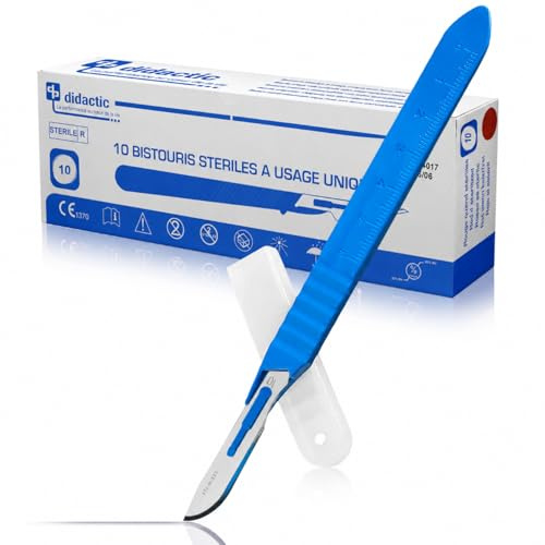 Engångsskalpell Nr 10 – Steril – Pedikyr Dermaplaning – Låda x10