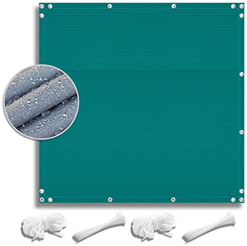 ZQXFZ Sichtschutz Garten 3.5x3.5M. Oxford-Stoff，Kordel + Kabelbinder. Staubdicht,Anti-Peeping, gelten Terassendeko Easy to Assemble Robustheit von Balkon-Verkleidung