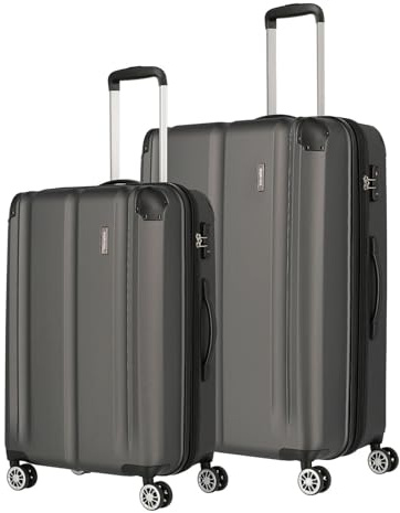 Travelite City Kofferset mit 4 Rollen Gr. L/M