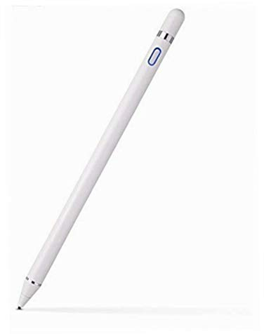 1,4 mm Aktivstift für Apple Pencil 2 1 für iPad Pro 10.5 11 12.9 / für iPad 2017 2018 2019 2020 5th 6th 7th 8th / Mini 4 5 Air 1 2 3 10.2 1 0,9 styp LUS Screen Touch Pen (Weiß)