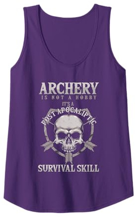 Bogenschießen Bogenschützen Spruch Bogensport Archery Tank Top