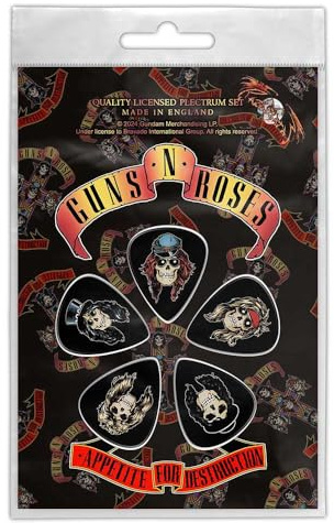 Guns N' Roses Appetite For Destruction Guitar Picks