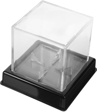 KITANDOVE Baseball Display Case Kompakter Mit Sockel Für Offizielle Baseballs Uv-geschützt Aufbewahrung Und Dekoration Von Sporterinnerungen