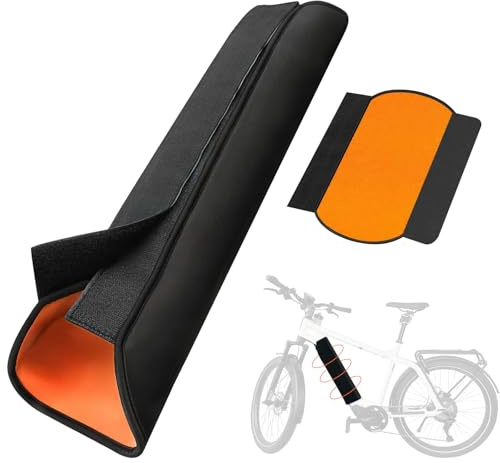 Protección de Batería Integrada para Bicicleta Eléctrica, Tubo de 30-38CM E-Bike Funda, Protección de Batería Marco Resistente al Polvo y a los Arañazos