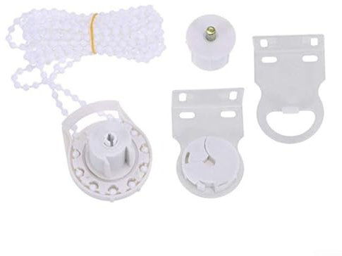 Rollladenbeschläge Komplettset zur Reparatur von Rollos mit Kupplung, Halterung und Perlenkette Zubehör