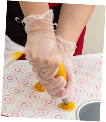 ETANULPEX Lot de 100 Gants jetables Transparents for Cuisine, Transformation Industrielle des Aliments, Restaurant, Poudre, transparent/5405