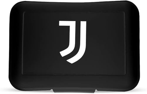 Generico Contenitore Portapranzo Porta merenda Scatola Sandwich Box per Bambini Tifoso (Juventus Black)