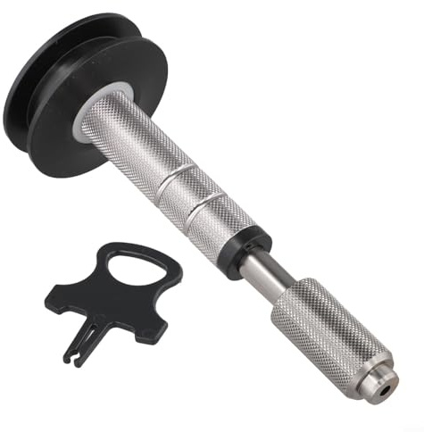 Honseadek Herramienta de mantenimiento de cadena de bicicleta para eje pasante de 12 mm para mantenimiento de bicicletas, dispositivo de limpieza de cadena de aleación de aluminio con protección de
