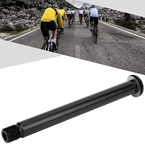 SPYMINNPOO Lätt, Stark och Kompakt Svart Framgaffel Cylindrisk Axel för Cyklister i FOX SC32 34 36-serien