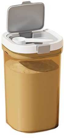 Distributore di Latte in Polvere Contenitore Per Latte In Polvere A Tenuta | Porta Alimenti Impilabile Con Cucchiaio Dosatore Per Casa Asilo Viaggio Cucina