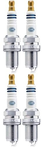 4x Hella Platinum Zündkerzen | 4x 8EH 188 705-091 passend für 4-Zylinder 155 164 75