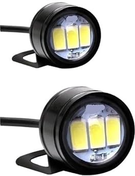 YBVDCXP Clignotant Indicateurs Phare stroboscopique pour moto, feu antibrouillard, alimentation 12 V, accessoires pour moteur, clignotant pour lampe Eagle Eye, de conduite
