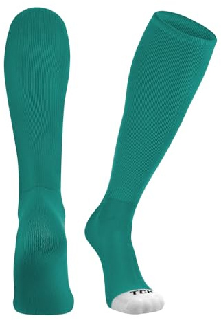 TCK Prosport Performance Tube Socks (Teal, Large)