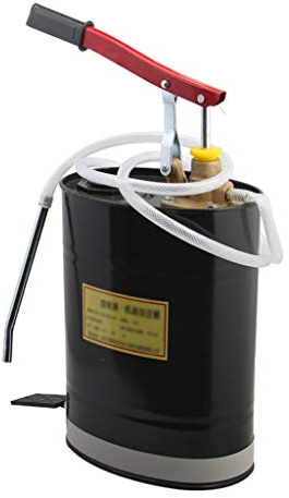 ARCH Ölpumpe Manuell, 10L Öl-Handpumpe for Barrel, Benzinpumpe Mit 1.7 Metern Schlauch, Kraftstoffpumpe Brennstoff-Förder for Motoröl, Diesel Und Kerosin (Color : C)