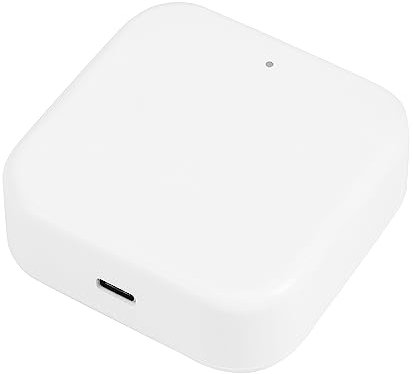 Liseng Cerradura de puerta electrónica inteligente con contraseña de huella dactilar WiFi, puente para el hogar, concentrador de control de aplicación Ttlock