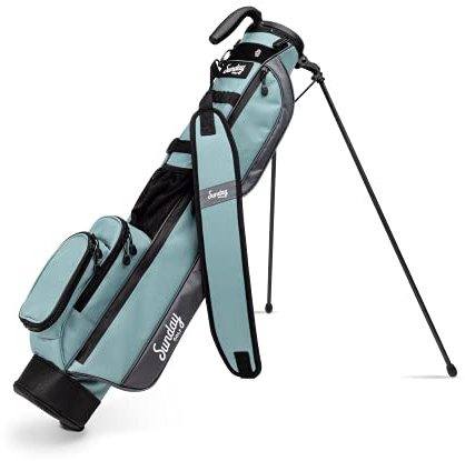 Sunday Golf Loma Tasche – Leichte Tasche mit Riemen und Ständer – Leicht zu tragende Pitch n Putt-Golftasche – Par 3- und Executive-Kurse, 31 Zoll hoch