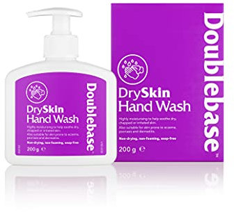 Doublebase Dry Skin Hand Wash. Moisturising, Non-Foaming. Also Suitable for Skin Prone to Eczema and Psoriasis, Soap and SLS Free (Packaging May Vary), 200g