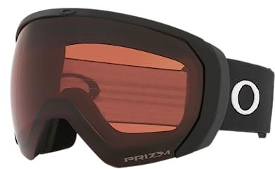 Oakley Unisex Matte Black Frame Sunglasses, Prizm Snow Garnet Lenses, 0.01mm, Matte Black, Large