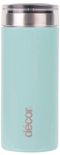 Décor Mini-Thermoskanne aus Edelstahl | Kaffeetasse mit Glanzbeschichtung | 200 ml – Minze