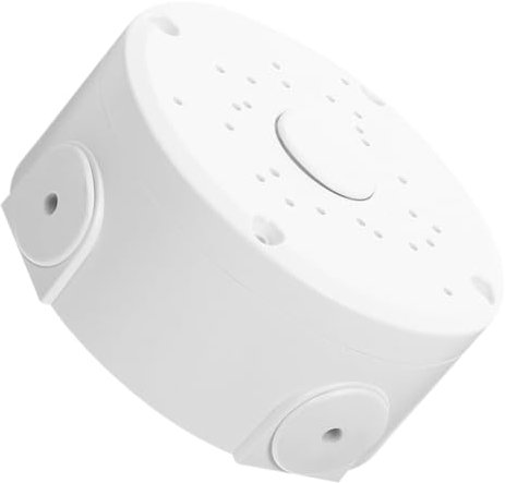 Artibetter Weatherproof Outdoor Junction Box Round Security Monitor Cable Junction Box for Ceiling Power Cable Concealment