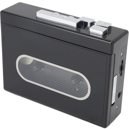 Masyrt Tragbarer Vintage -Band Player mit Bluetooth 5.0, FM -Radio, Stereo -Sound, 3,5 -mm -Kopfhörerbuchse, Ideal für Musik- und Sprachaufnahmen