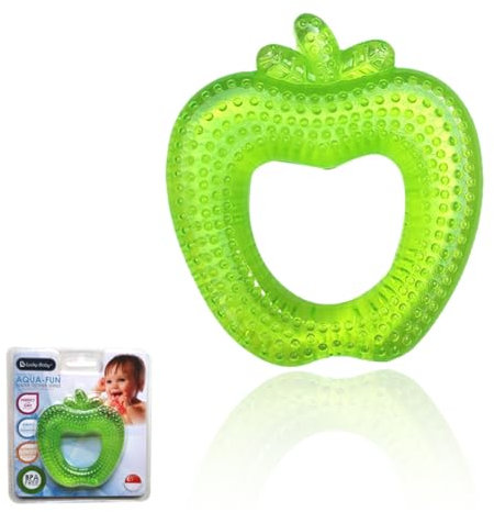 BCHKO 1 Stück BPA frei Beißring Spielzeug, Wasser gefüllt Silikon Spielzeug, weiches Silikon für Kleinkinder, natürliche Cool Baby Beißring (für Zahnen)
