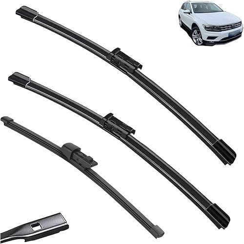 ZHAOWLI Scheibenwischer Set für VW Tiguan MK2 2017-2020, Auto Scheibenwischerblatt Ersatz-Scheibenwischer für Frontscheibe Ersatzwischblätter