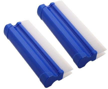 Alipis 2pezzi Spazzolone per Finestre Auto Pulizia Vetro Portatile per Casa Pulizia Finestre Auto Porte Docce Specchietti in Vetro
