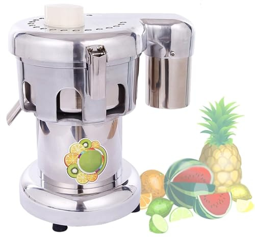 SHRGOMPIT Exprimidor eléctrico de frutas y verduras, 550 W, boca ancha 3 pulgadas, velocidad 2800 rpm