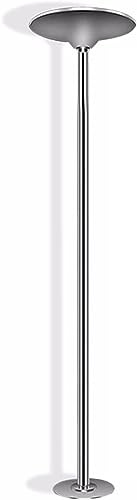 Kommersiella permanenta takmonterade poledance-stänger, lämpliga för barer, gym, klubbar, yogastudios och andra platser. Inkluderar poledance-stänger, roterande,Silver-7.5ft-9ft/2.3m-2.75m