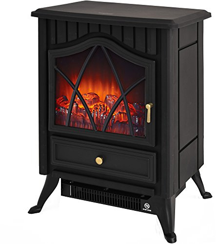 Syntrox Germany Chimenea de pie Independiente SK-2000W Córdoba
