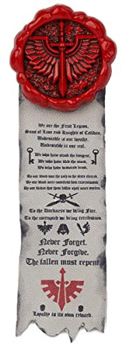 Starforged Kompatibel mit Warhammer 40k Reinheitssiegel: Reinheitssiegel: Retro Schädel Pin Abzeichen/Aufkleber 1 PC