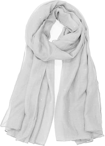 Van Der Rich ® - Pailletten Schal Weiches Halstuch - Damen