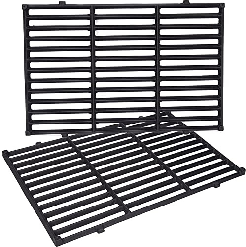 Griglia in ghisa per barbecue Weber Spirit I & II serie 300, Spirit E/S 310, 320, 330, SP320 (con pomelli anteriori), 44,5 cm 7638, ricambio per Spirit 700, Genesis Silver B/C