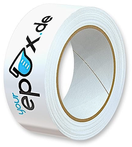 10x Epoxidharz Klebeband Antihaft | Trennklebeband | Formentrennband | Trennfolie | Zubehör | Epoxidband | Releaseband | Antihaftband | Antihaftfolie | Das Hilfsmittel für deine Epoxidharz Projekte