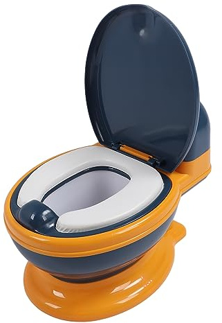 Toddler Transition Potty Trainer, Real Feel Potty med Våtservetter Förvaring för Småbarn