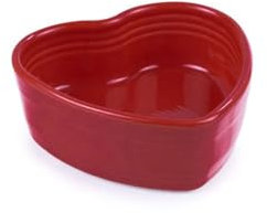 Fiesta 7oz Heart-Shaped Ramekin (4.5) | Scarlet