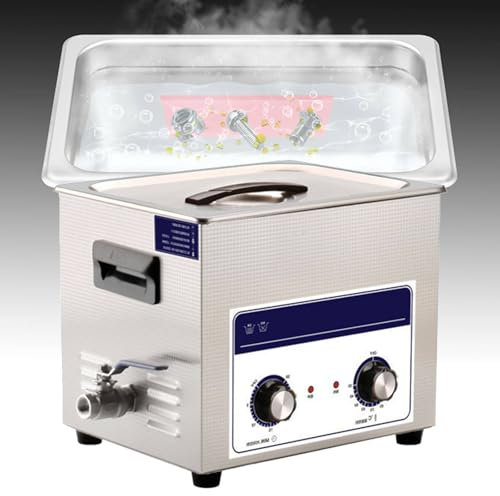 Nettoyeur à Ultrasons 6,5 L-15 L, Machine De Nettoyage Chauffante Domestique De Style Minimaliste - Outil De Nettoyage De Lunettes/Bijoux, Instrument De Nettoyage De Brosse à Dents,10L