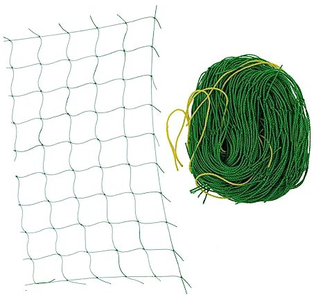 Warmhm 2pièces Filet pour Vignes Et Fleurs Grimpantes pour Jardinage Fruits Pétunias Courges Et Concombres