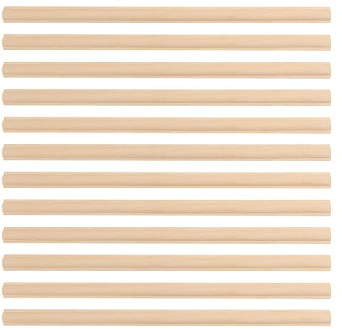 CHGCRAFT 12 moulure Murale Décorative en Bois de 15.74cm 3D pour Décoration Murale Armoire Étagère Fenêtre Porte