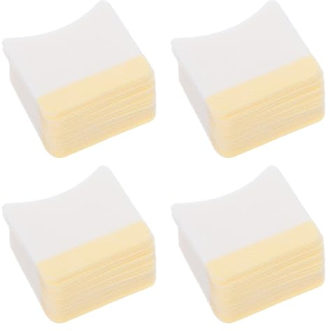 MAGICLULU Dischetti Struccanti Occhi Donna 160 Pezzi in Cotone a Forma Arcuata per Rimozione Sicura e Pratica Trucco Viso a Casa e Dress Room